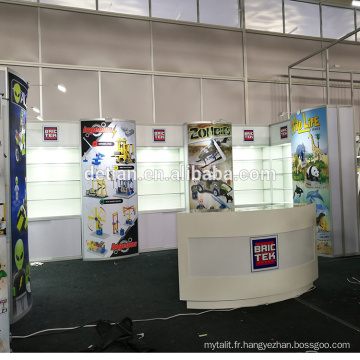 Detian offre un stand d&#39;exposition portable 20x20 pour Brictek